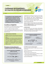 En bref... Le calcul du remboursement