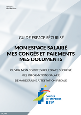 Guide Espace sécurisé | Mon espace salarié, mes congés et paiements, mes documents
